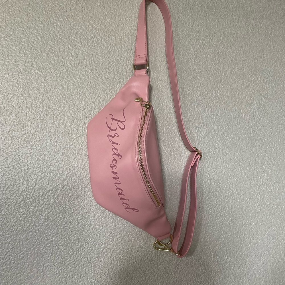 No Branda Bridesmaids Pink Fanny pack